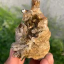 Unique Rare Cloud Inclusion Quartz Cluster from Pakistan - image 3