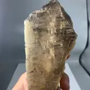 Unique Skeletal Smoky quartz with small Fluorite Crystal from Pakistan - image 2