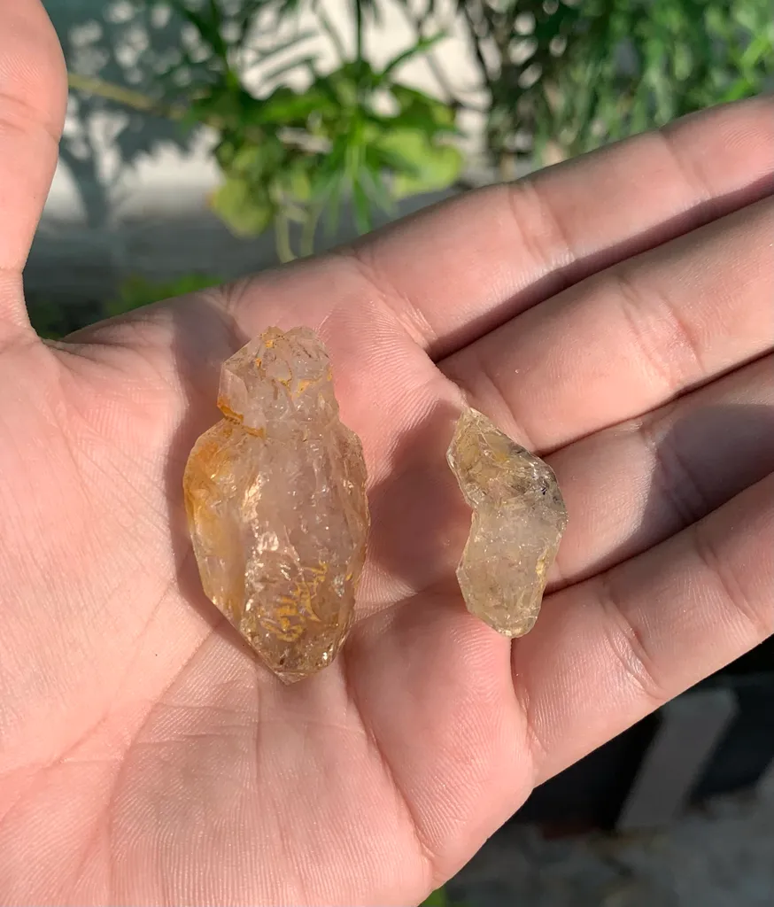 Unique Skeletal Window Quartz Crystals from Pakistan image