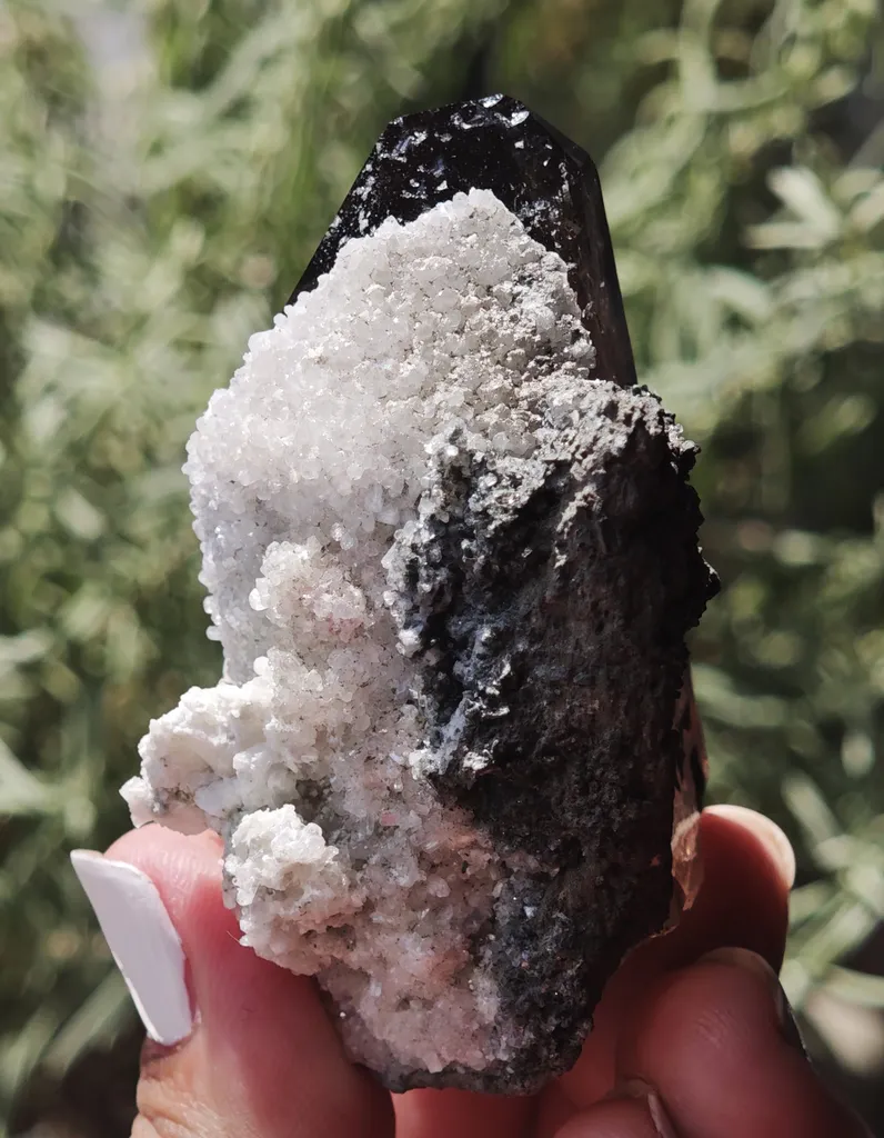 Unique Smoky Quartz with Heulandite from Crispalt, Val Giuv, Switzerland - image 5