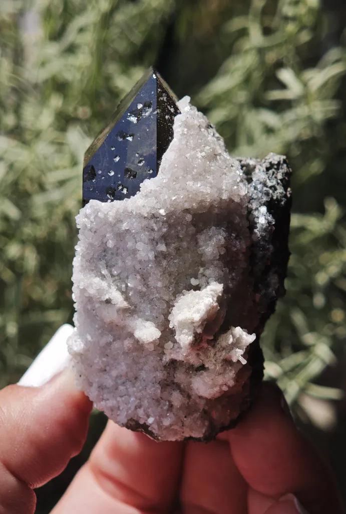 Unique Smoky Quartz with Heulandite from Crispalt, Val Giuv, Switzerland - image 4