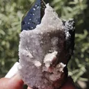 Unique Smoky Quartz with Heulandite from Crispalt, Val Giuv, Switzerland - image 4