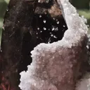 Unique Smoky Quartz with Heulandite from Crispalt, Val Giuv, Switzerland - image 1