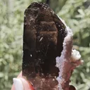 Unique Smoky Quartz with Heulandite from Crispalt, Val Giuv, Switzerland - image 6