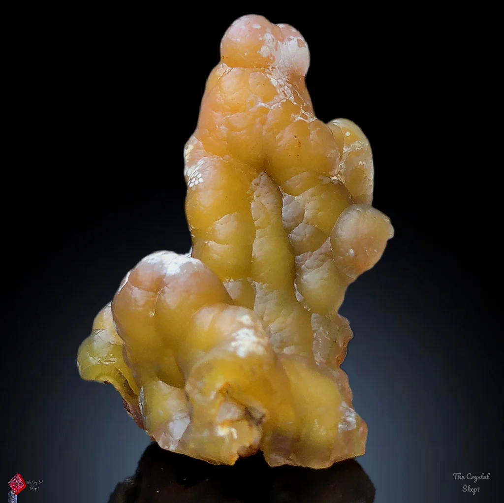 Unique Yellow Chalcedony Specimen image