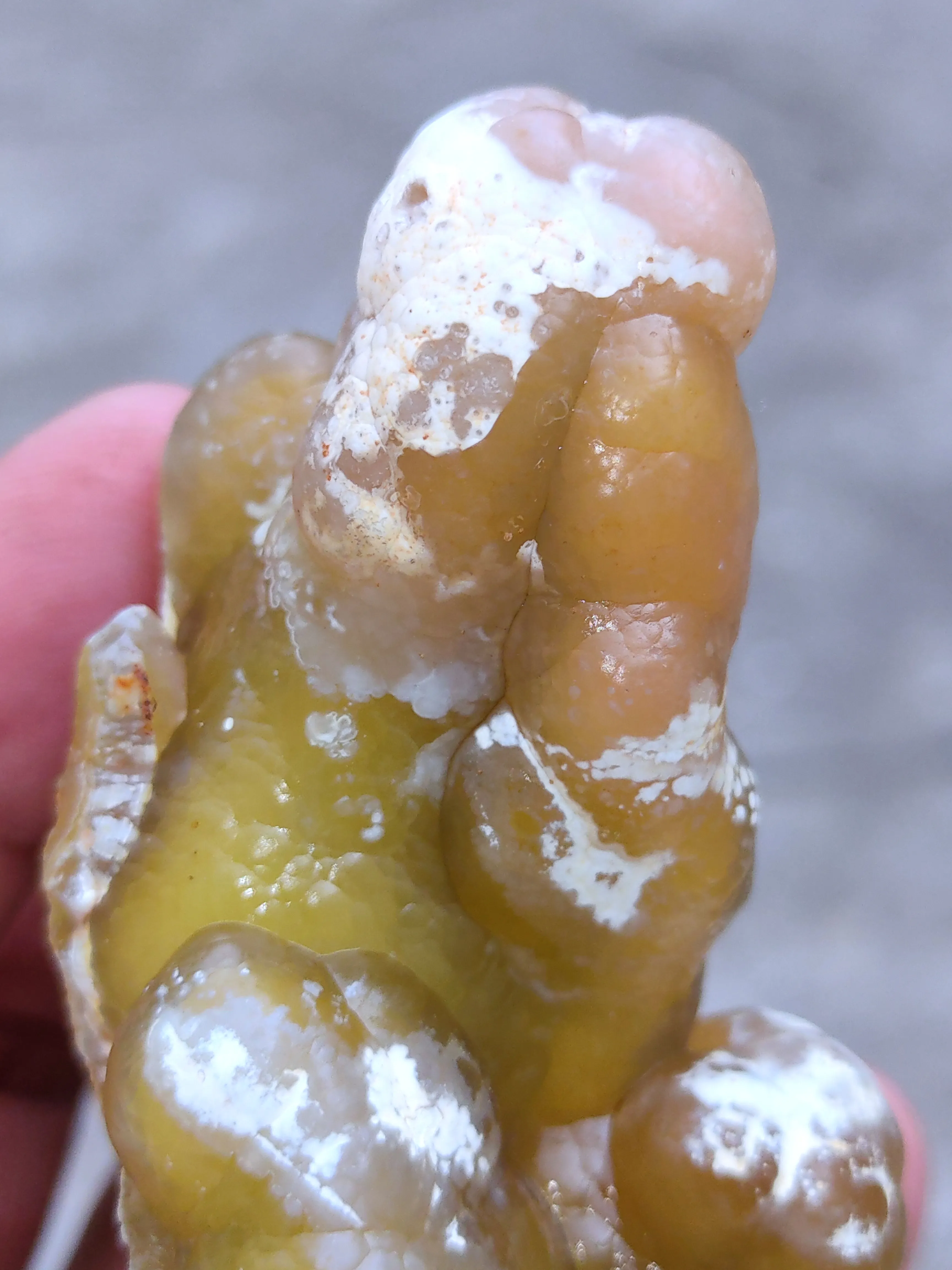 Unique Yellow Chalcedony Specimen - image 5