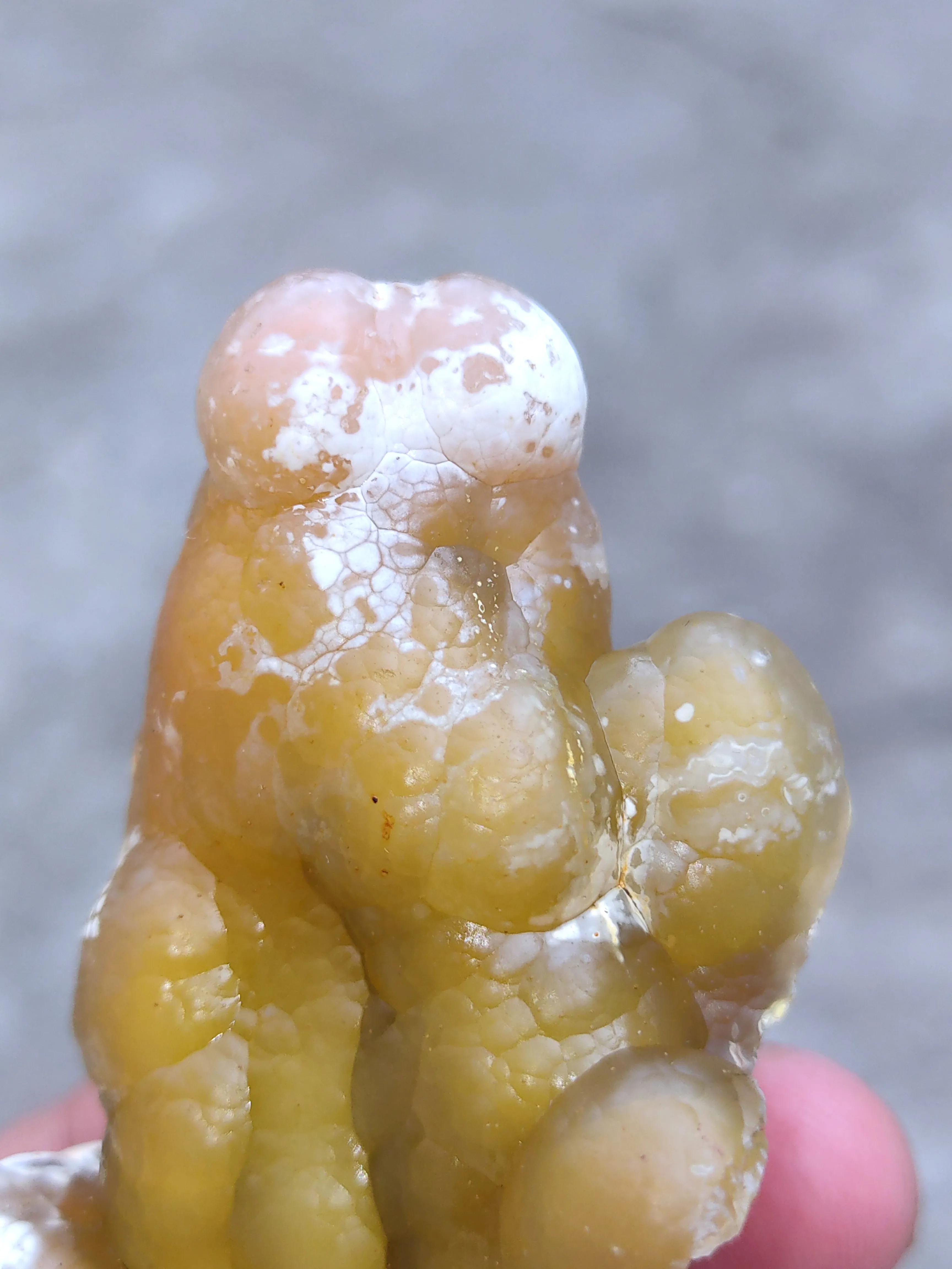 Unique Yellow Chalcedony Specimen - image 4