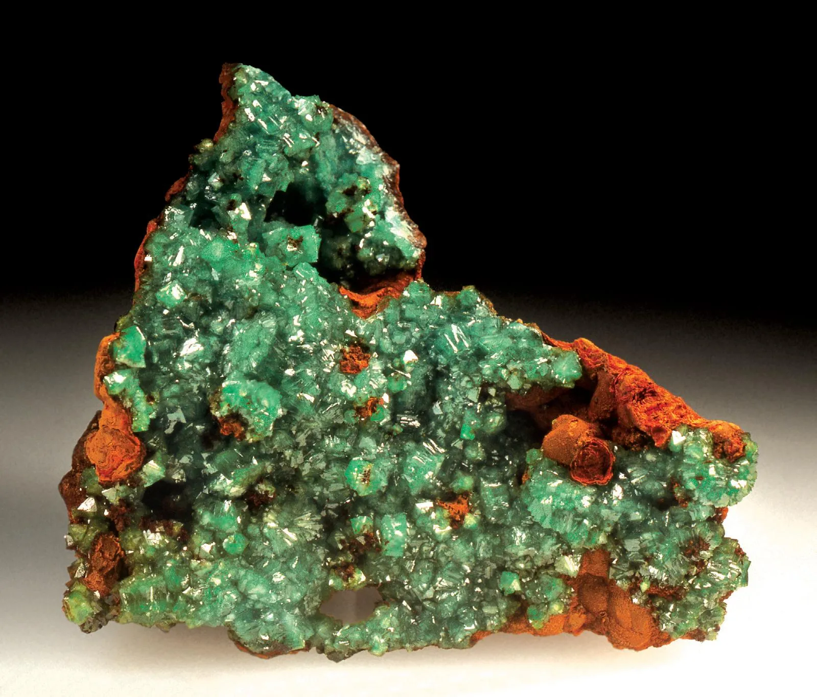 unknown (Copper-rich crystals, dark green color) - image 1