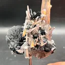 Unrepaired Specular Hematite (Iron Rose) with Quartz, Jinlong Hill, Longchuan Guangdong, Sourced at Mineral Bazaar - image 2