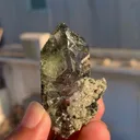 Unusual Chlorine Quartz Crystal - image 3
