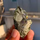 Unusual Chlorine Quartz Crystal - image 4