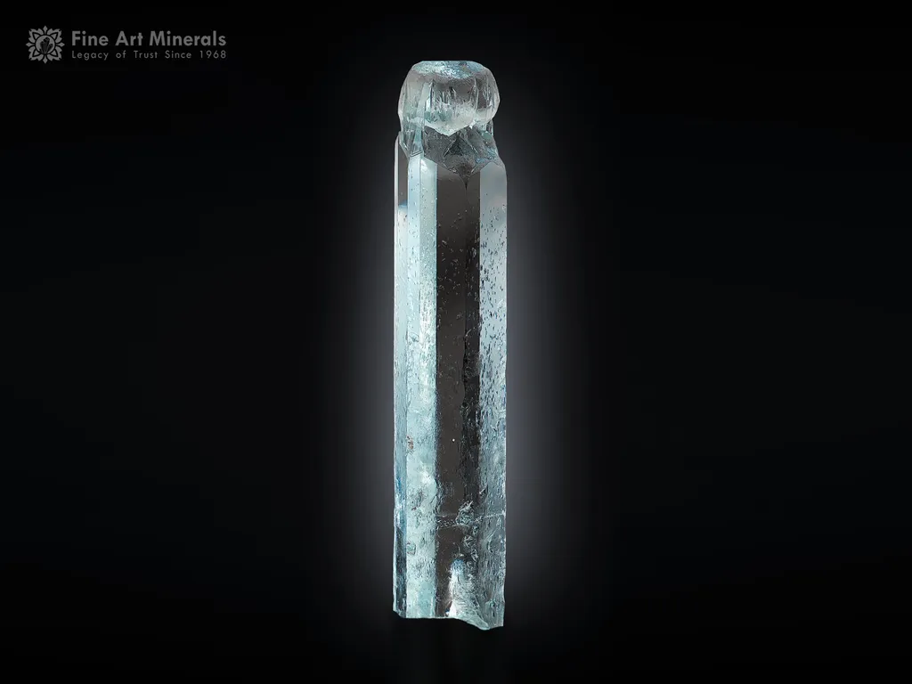Unusual Growth Aquamarine Crystal from Pakistan image