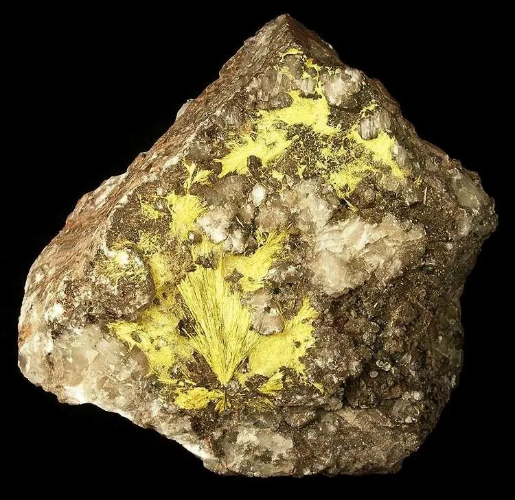 Uranophane image