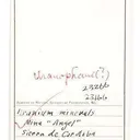 Uranophane Pseudo. Uraninite - image 3
