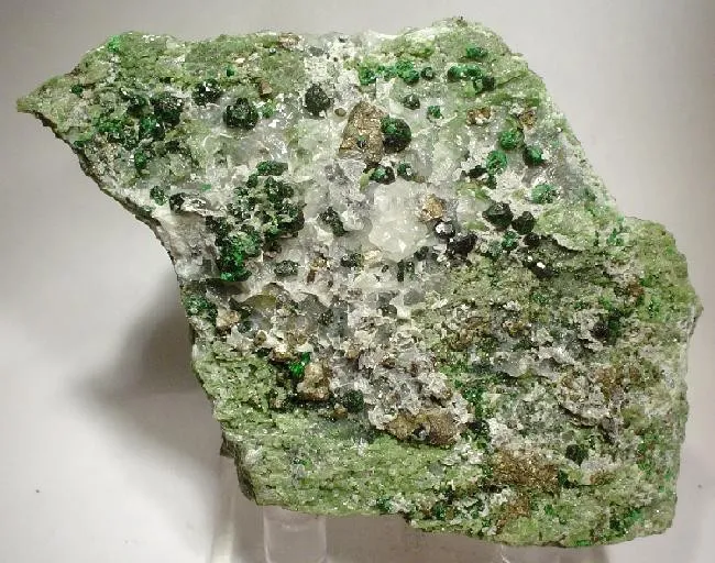 Uvarovite, Diopside image