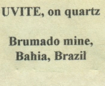 Uvite from Brumado, Bahia, Brazil - image 6