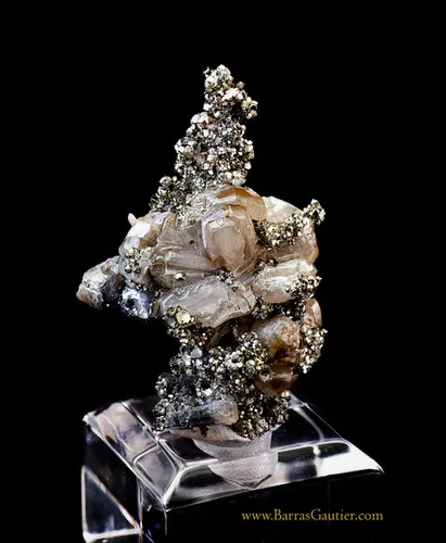 Valentinite - Pyrite image