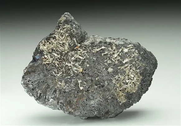 Valentinite with Galena - image 1