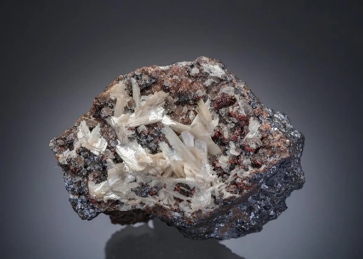 Valentinite with Sphalerite - image 1