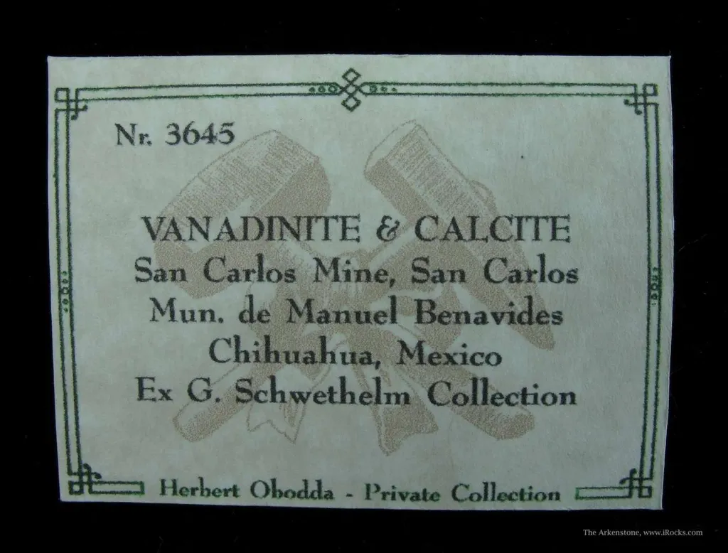 Vanadanite and Calcite - image 7