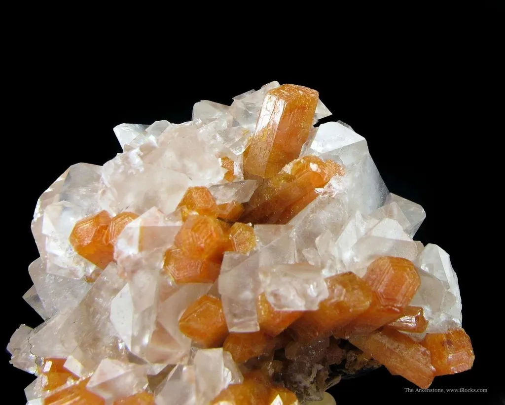 Vanadanite and Calcite image
