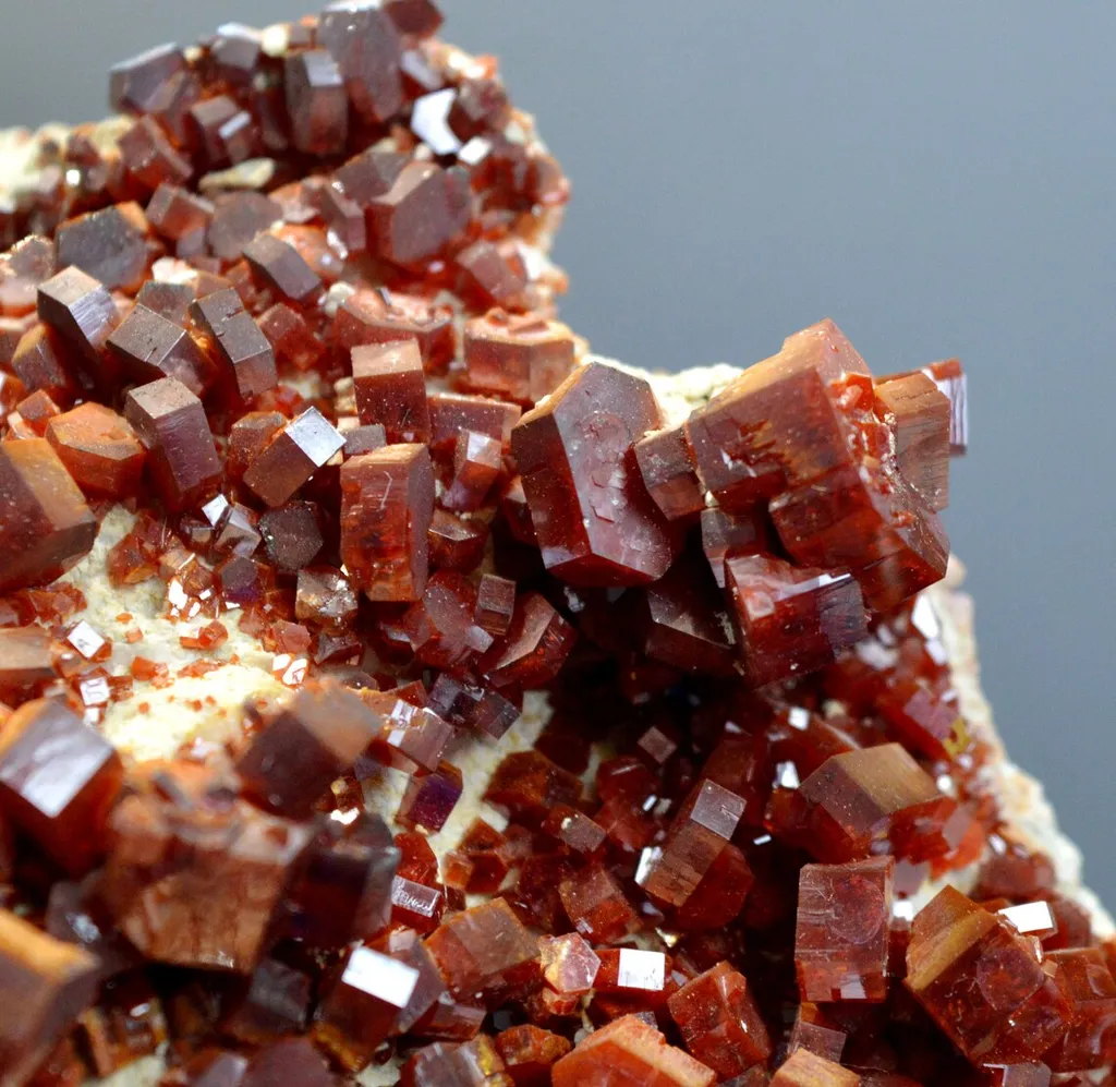 Vanadinite 2026 grams - Mibladen, Aït Oufella Caïdat, Midelt, Drâa-Tafilalet Region, Morocco - image 5