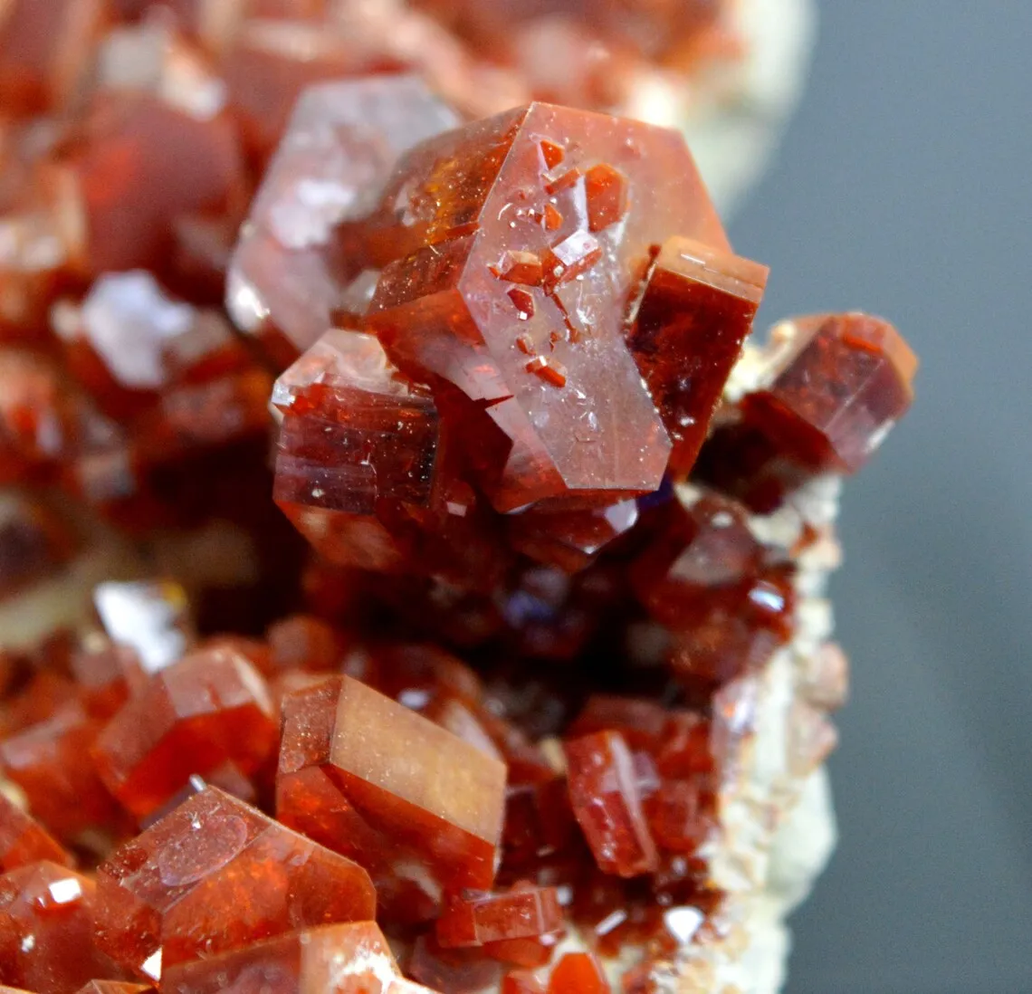 Vanadinite 2026 grams - Mibladen, Aït Oufella Caïdat, Midelt, Drâa-Tafilalet Region, Morocco - image 7