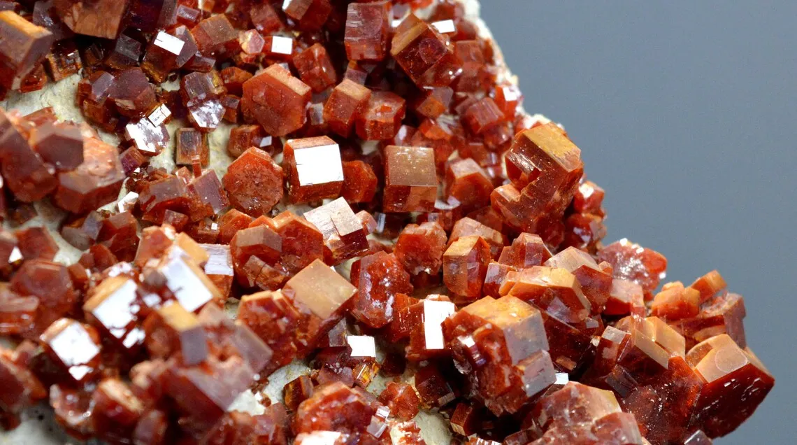 Vanadinite 2026 grams - Mibladen, Aït Oufella Caïdat, Midelt, Drâa-Tafilalet Region, Morocco - image 4