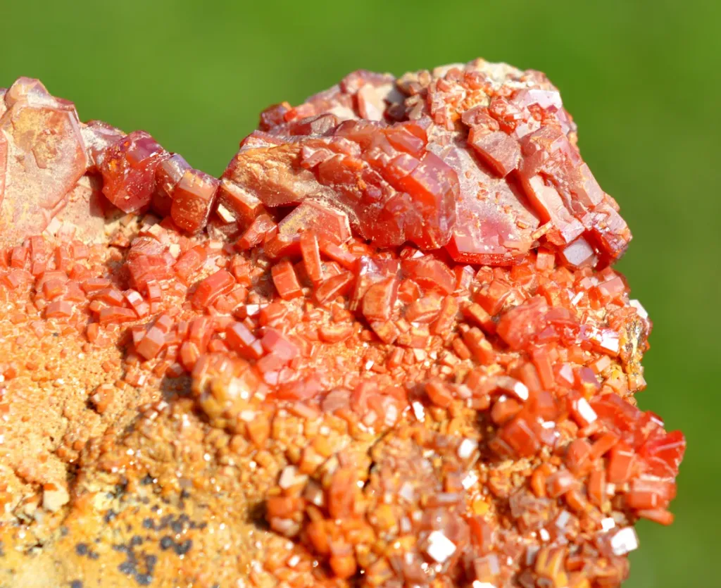Vanadinite 206 grams - Mibladen, Aït Oufella Caïdat, Midelt Province, Drâa-Tafilalet Region, Morocco - image 7