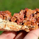 Vanadinite 280 grams - Mibladen, Midelt Cercle, Midelt Province, Drâa-Tafilalet Region, Morocco - image 5