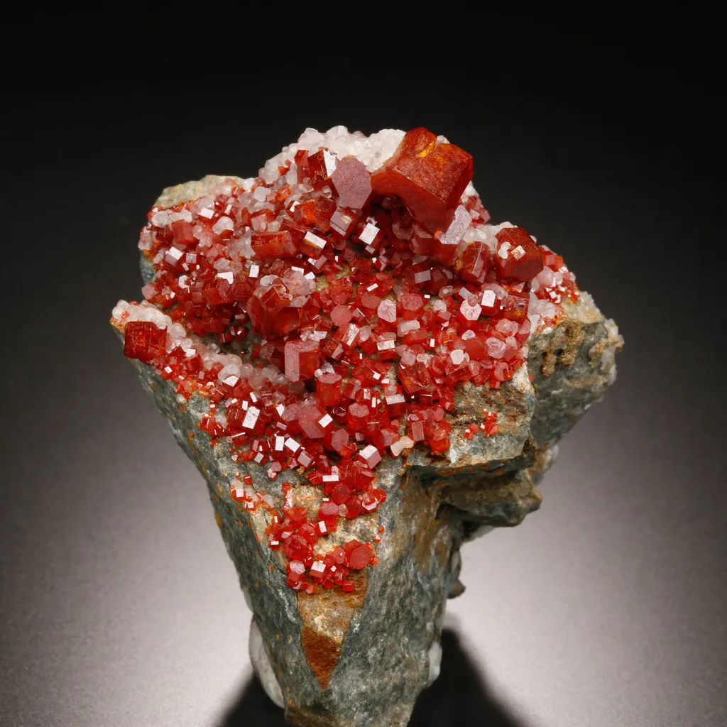 Vanadinite, Apache Mine, Gila County, Arizona, USA image