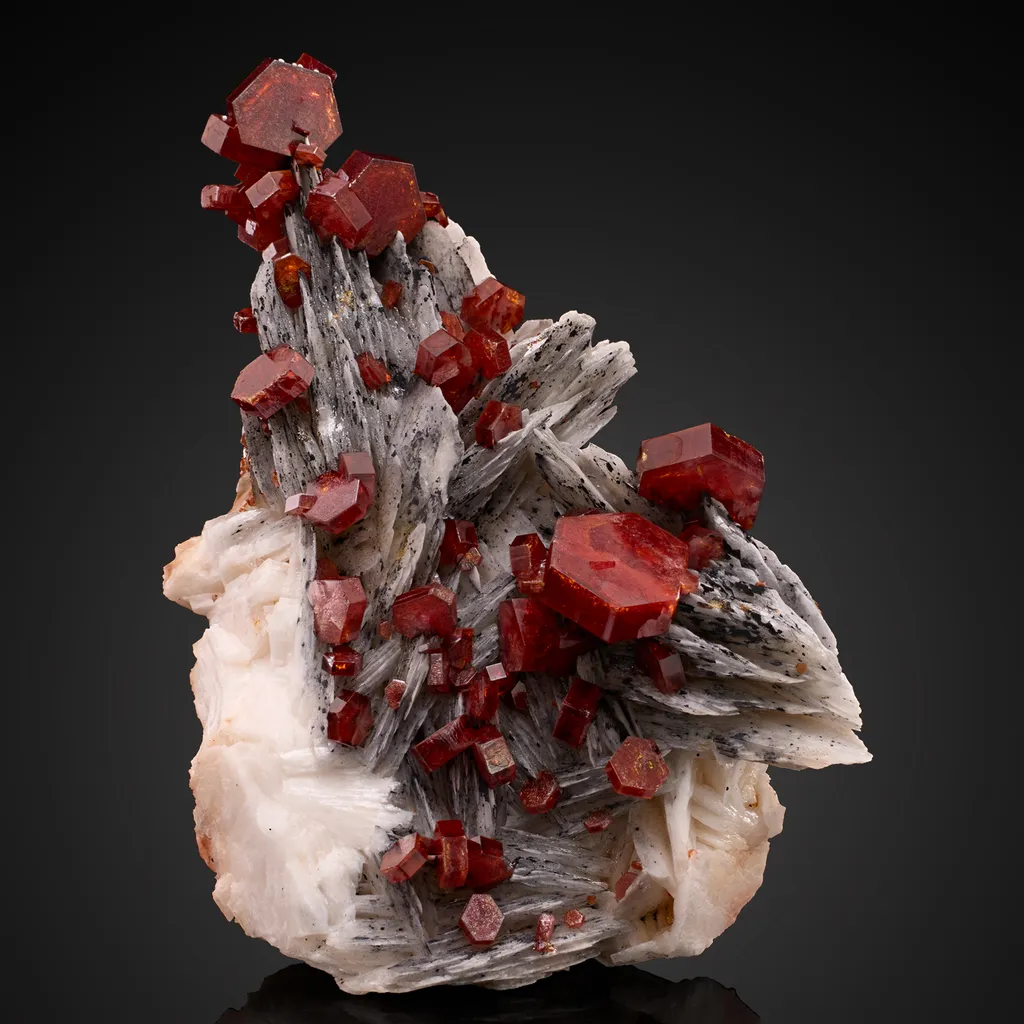 Vanadinite, Barite image