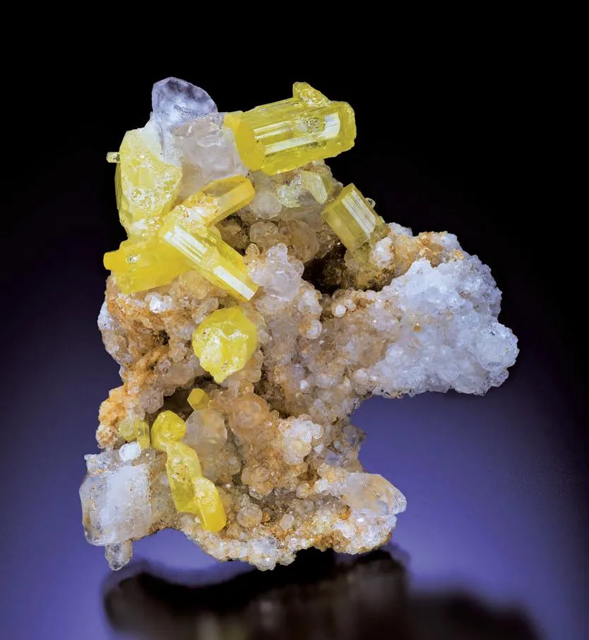 Vanadinite, Calcite - image 1