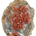 Vanadinite, Calcite - image 1