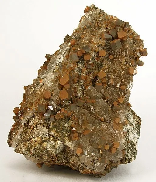 Vanadinite, Calcite - image 1