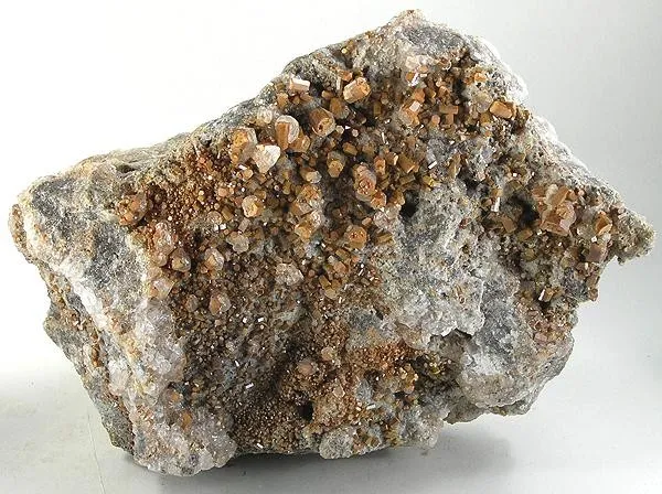 Vanadinite, Calcite image