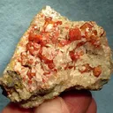 Vanadinite, Calcite - image 1
