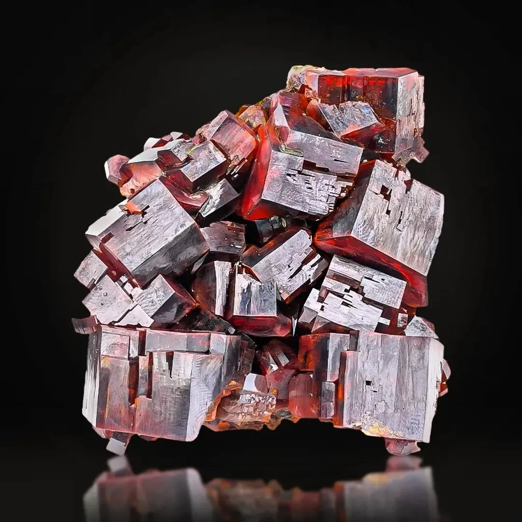 Vanadinite Cystals image