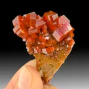 Vanadinite from ACF mine, Mibladen Mining District, Midelt Province, Drâa-Tafilalet Region, Morocco - image 1