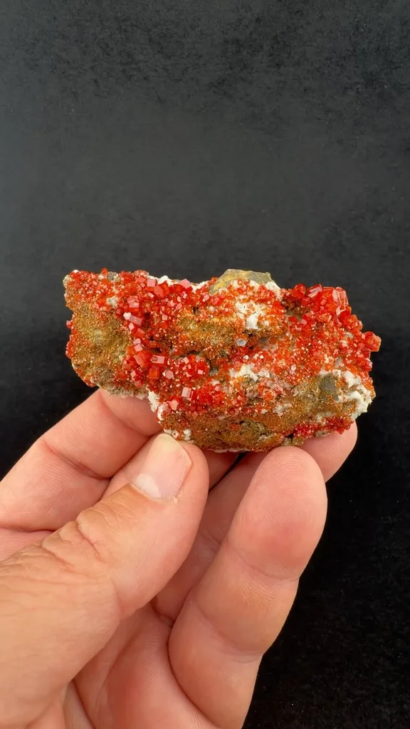 Vanadinite from Apache Mine, Arizona, USA - image 2
