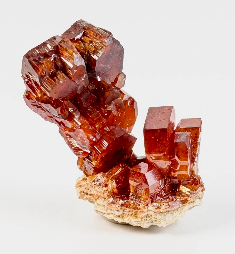 Vanadinite from Mibladen, Mibladen Mining District, Midelt Province, Drâa-Tafilalet Region, Morocco image