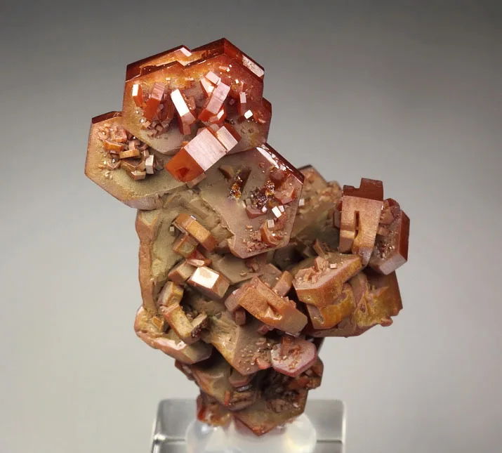 Vanadinite from Mibladen, Mibladen Mining District, Midelt Province, Drâa-Tafilalet Region, Morocco - image 3