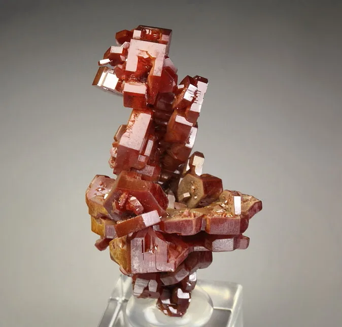 Vanadinite from Mibladen, Mibladen Mining District, Midelt Province, Drâa-Tafilalet Region, Morocco - image 2