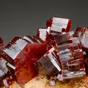 Vanadinite from Mibladen, Mibladen Mining District, Midelt Province, Drâa-Tafilalet Region, Morocco - image 2