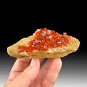 Vanadinite from Mibladen Mining District, Midelt Province, Drâa-Tafilalet Region, Morocco - image 1