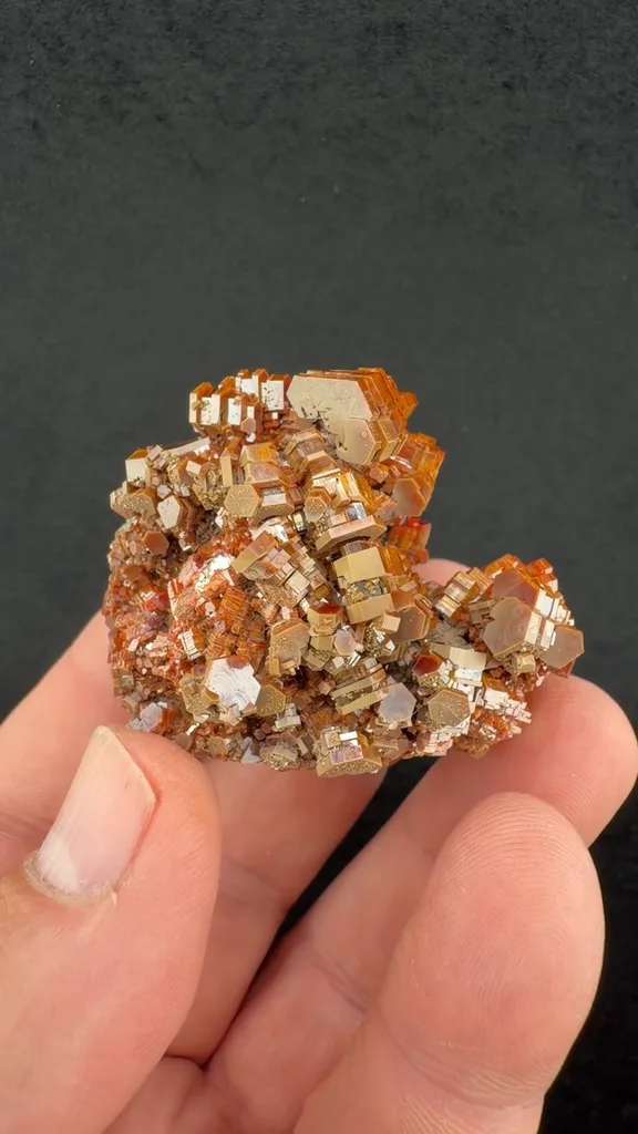 Vanadinite from Mibladen Mining District, Midelt Province, Drâa-Tafilalet Region, Morocco - image 2