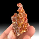 Vanadinite from Mibladen Mining District, Midelt Province, Drâa-Tafilalet Region, Morocco - image 1