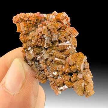 Vanadinite from Mibladen Mining District, Midelt Province, Drâa-Tafilalet Region, Morocco