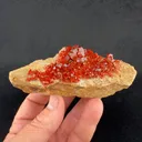 Vanadinite from Mibladen Mining District, Midelt Province, Drâa-Tafilalet Region, Morocco - image 2