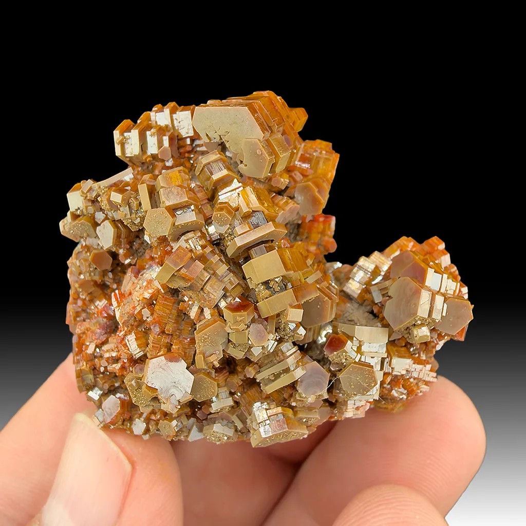Vanadinite from Mibladen Mining District, Midelt Province, Drâa-Tafilalet Region, Morocco - image 1